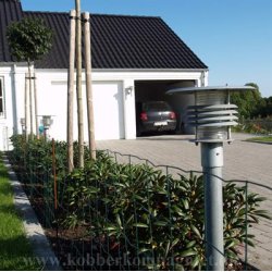 Galvaniseret Standerlampe - HENRIK