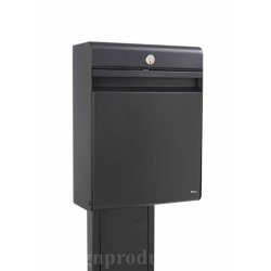 Allux Holscher postkasse - SORT