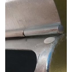 LIBER 17 postkasse - HVID plastprop ved indkast