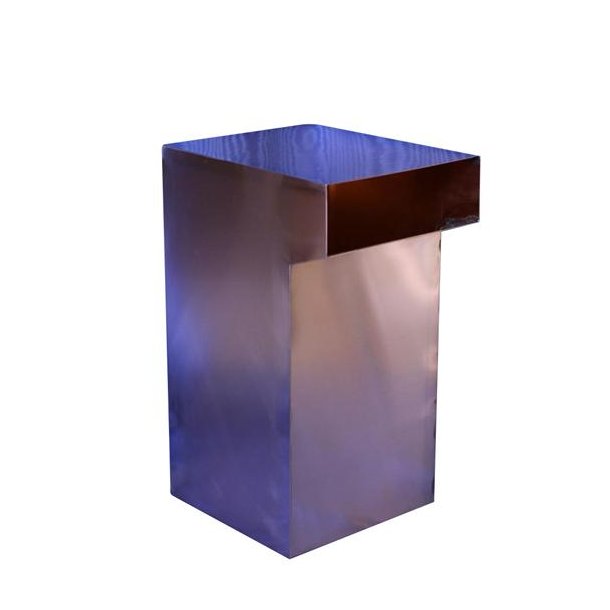 KOBBER Indbygningspostkasse - Komplet - til mur / mur-sjle