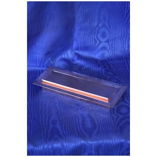 KOBBER Indbygningspostkasse - Komplet - til mur / mur-sjle