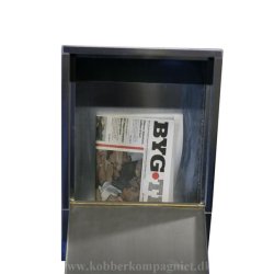 ZINK Indbygningspostkasse - Komplet - til mur eller mur-sjle