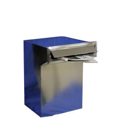 ZINK Indbygningspostkasse - Komplet - til mur eller mur-sjle