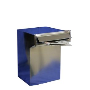 ZINK Indbygningspostkasse - Komplet - til mur eller mur-sjle