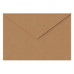 RUST farvet KUVERT postkasse - flot design