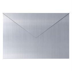 Rustfristl postkasse - flot design - KUVERT