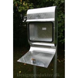 Liber 17B ( Lampas ) postkasse  - galvaniseret