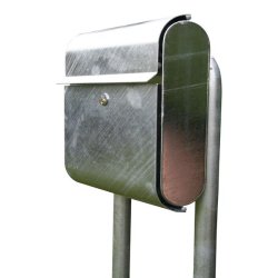 Liber 18B ( Lampas ) postkasse  - galvaniseret