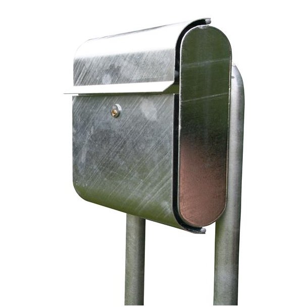 Liber 18B ( Lampas ) postkasse  - galvaniseret
