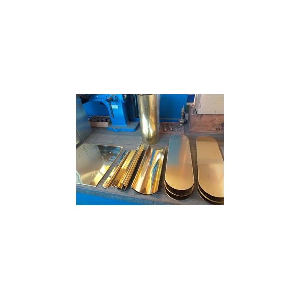 Messing postkasse - LUX