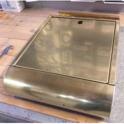 Messing postkasse - LUX