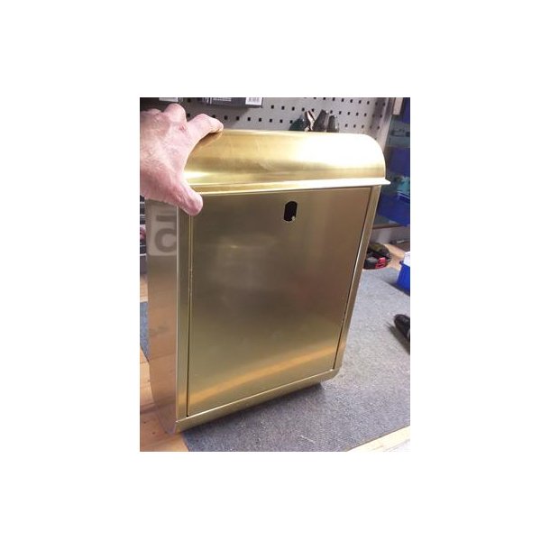 Messing postkasse - LUX