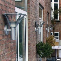 MACON G2 udendrs vglampe - Galvaniseret.