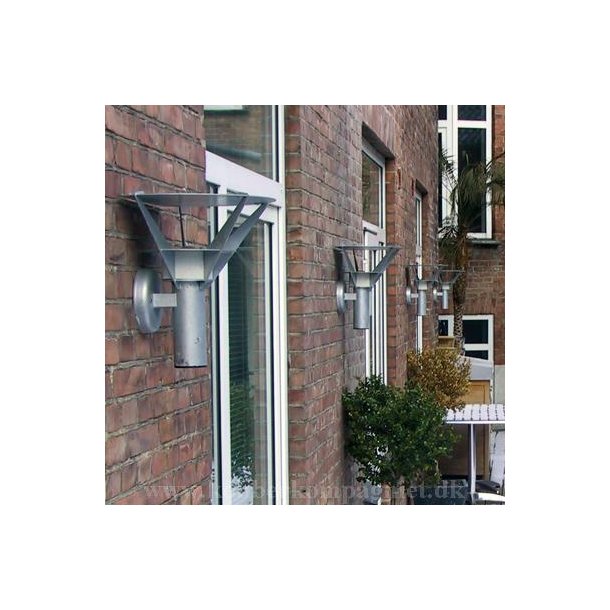 MACON G2 udendrs vglampe - Galvaniseret.