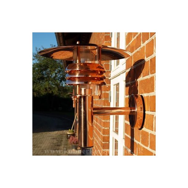 Kobber udend�rslampe - MIKE