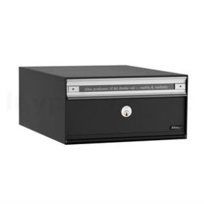 Allux PC1 postkasse til postkasseanlg - SORT