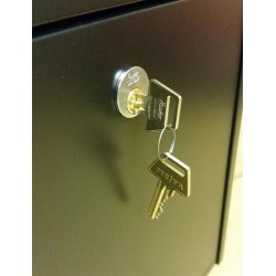 MEFA Piano postkasse i Rustfrit Stl