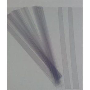 Allux klar plaststrimmel til SC/PC postkasser - 1 st med 5 stk