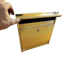 MESSING postkasse - Royal Quatro