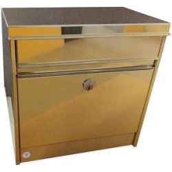 MESSING postkasse - Royal Quatro