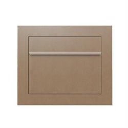 Indbygningspostkasse SORA - RUST lakering